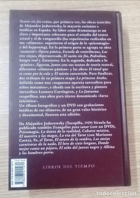 Libros: Teatro sin fin Alejandro Jodorowsky - Foto 2