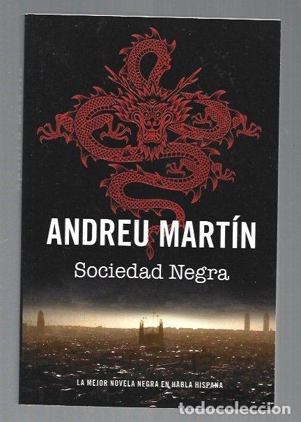 Libros: SOCIEDAD NEGRA - MARTIN, ANDREU - Foto 1