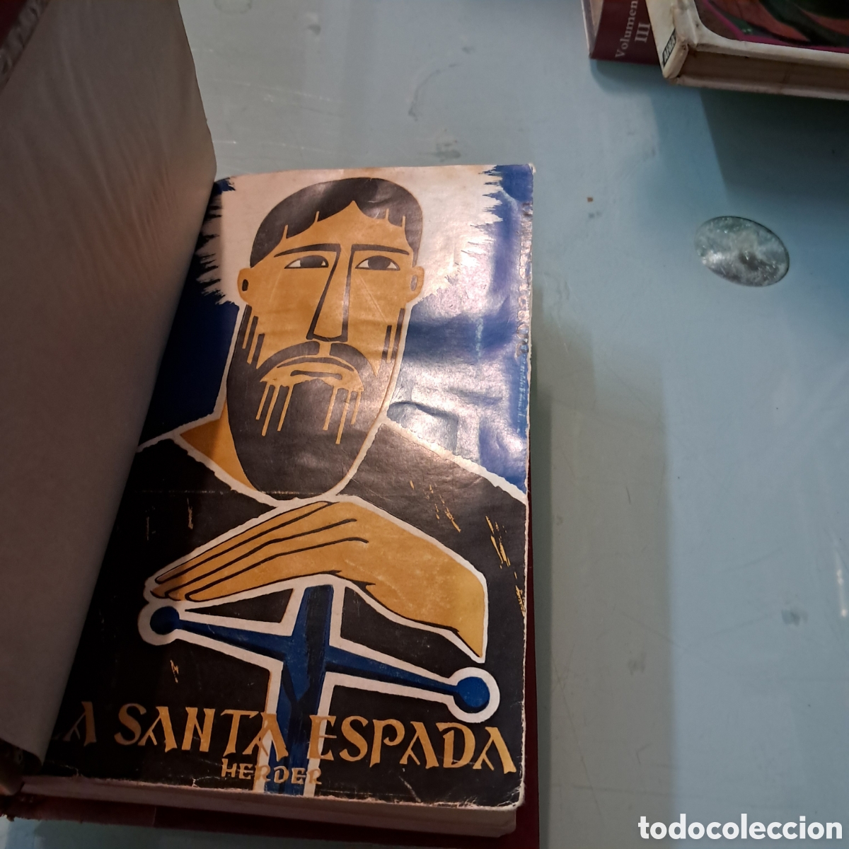 Libros: La Santa Espada,Jan Dobraczynski, Herder,1962 - Foto 2