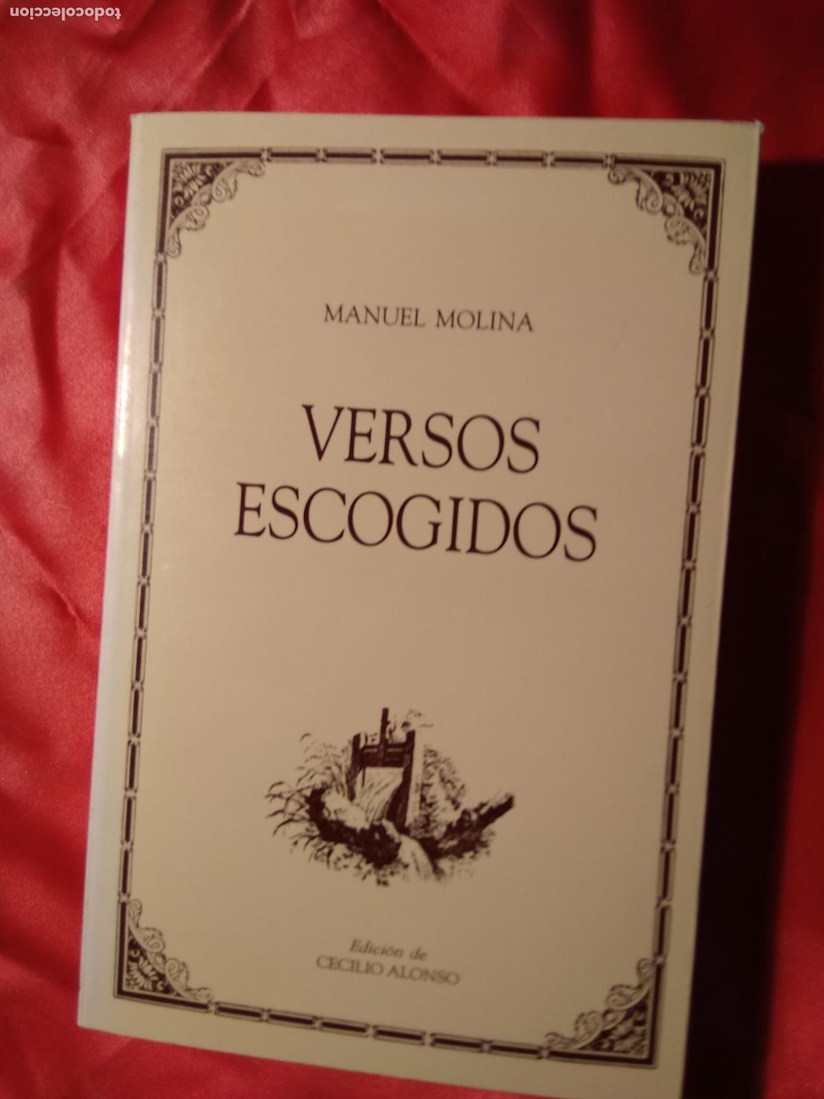 Libros: Versos Escogidos Manuel Molina L.36-1430 - Foto 1