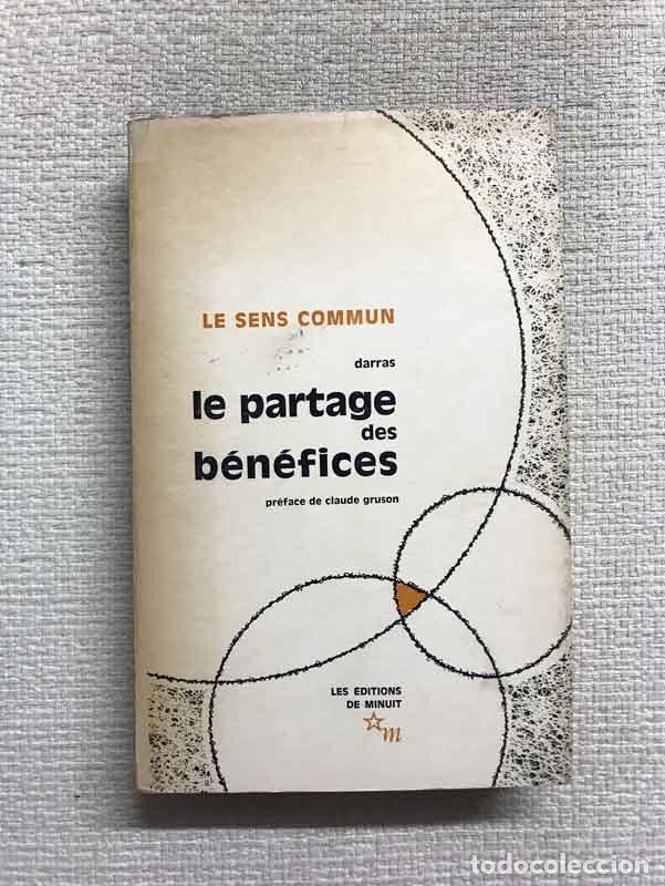 Libros: Le partage des b&eacute;n&eacute;fices - Bernard Darras - Foto 1