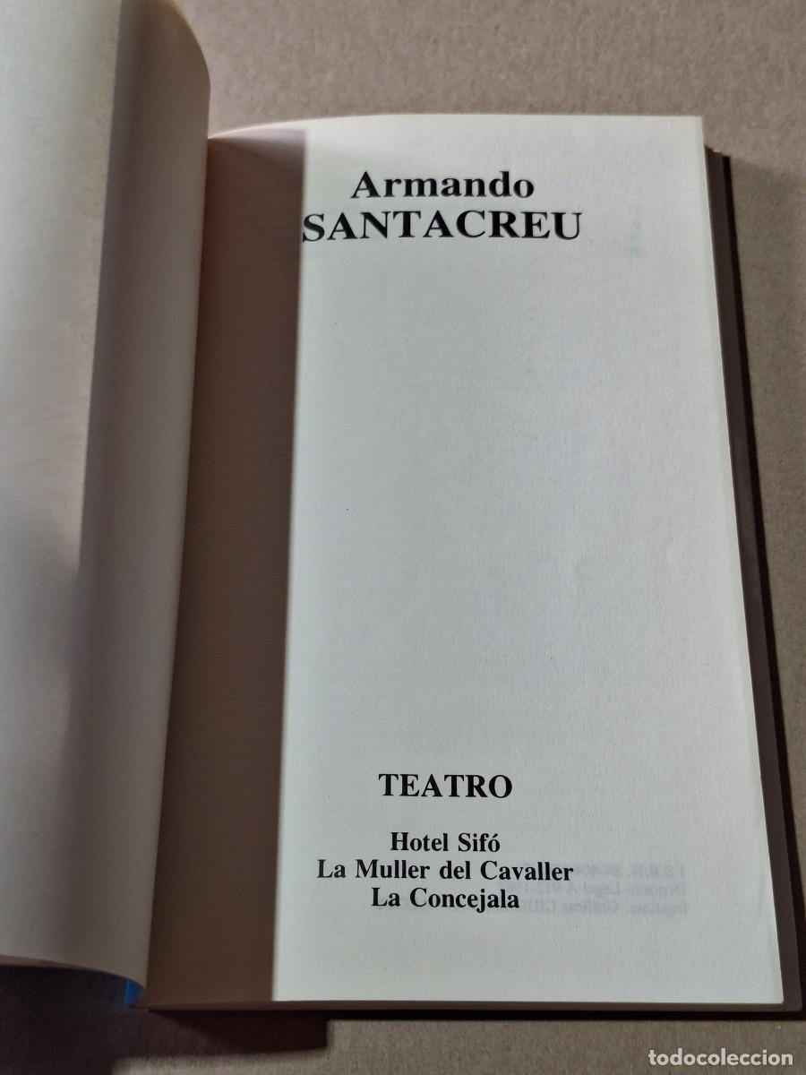 Libros: Armando Santacreu . Teatro . Hotel Sif&oacute; . - Foto 9
