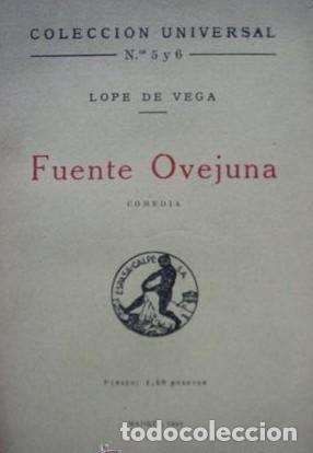 Libros: Fuente Ovejuna - Lope De Vega