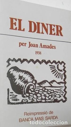 Libros: El diner - Amades, Joan - Foto 1