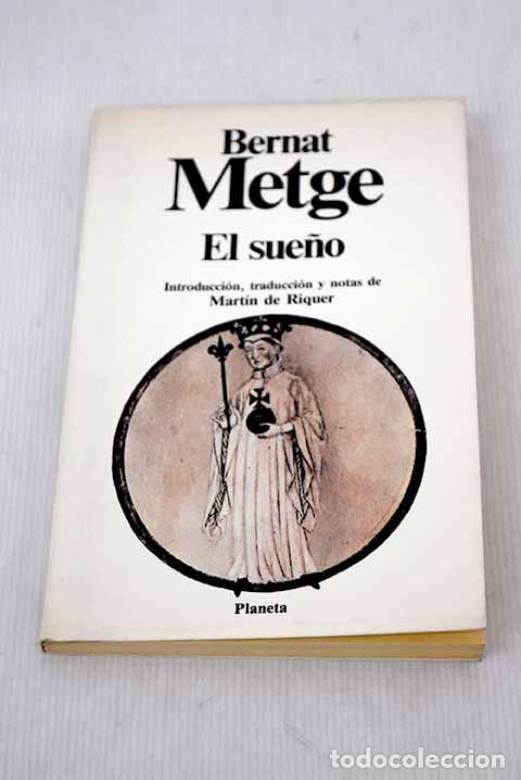 Libros: El sue&ntilde;o: Metge, Bernat.- Metge, Bernat - Foto 1