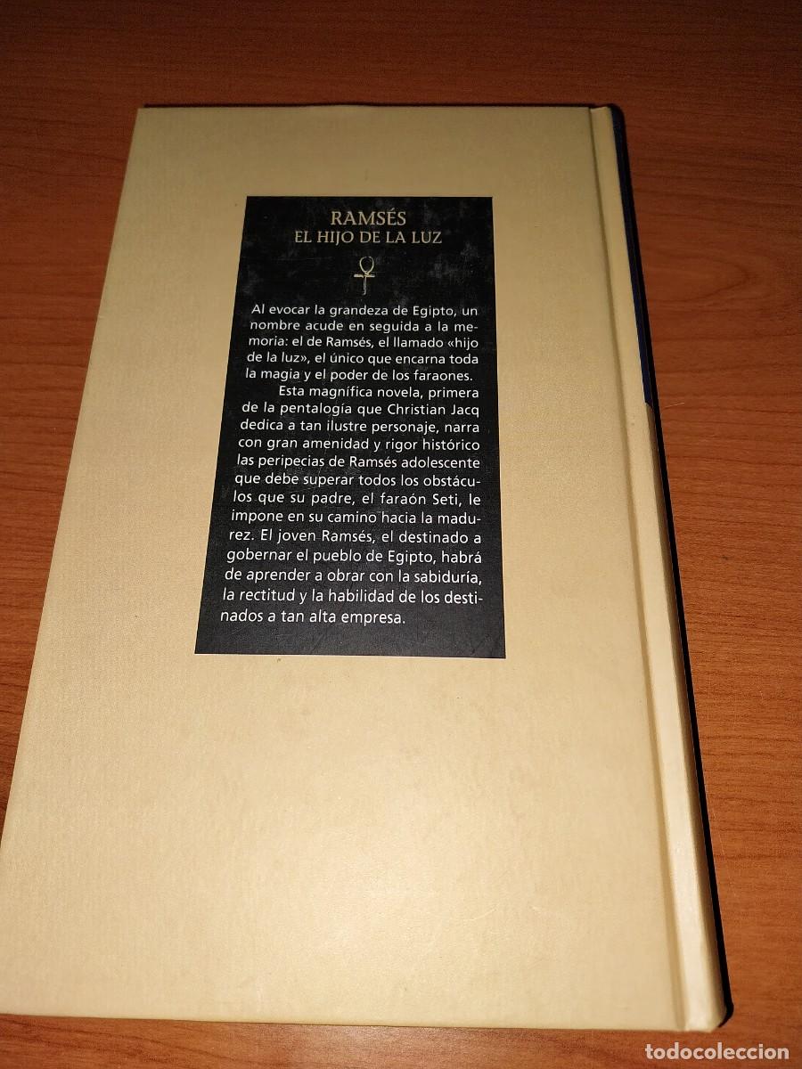 Libros: Christian Jacq. Rams&eacute;s, el hijo de la luz - Foto 2