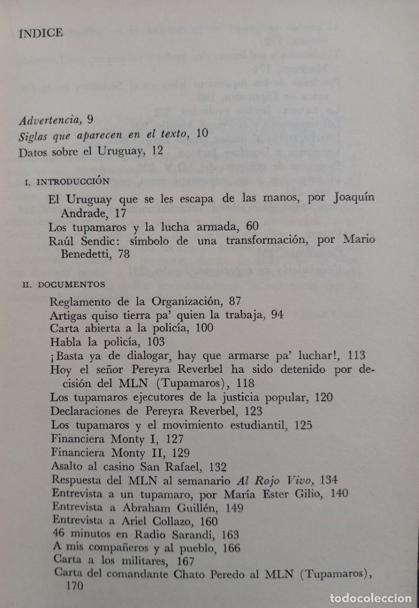 Libros: Los tupamaros. - COSTA. Omar (recopilaci&oacute;n): - Foto 3