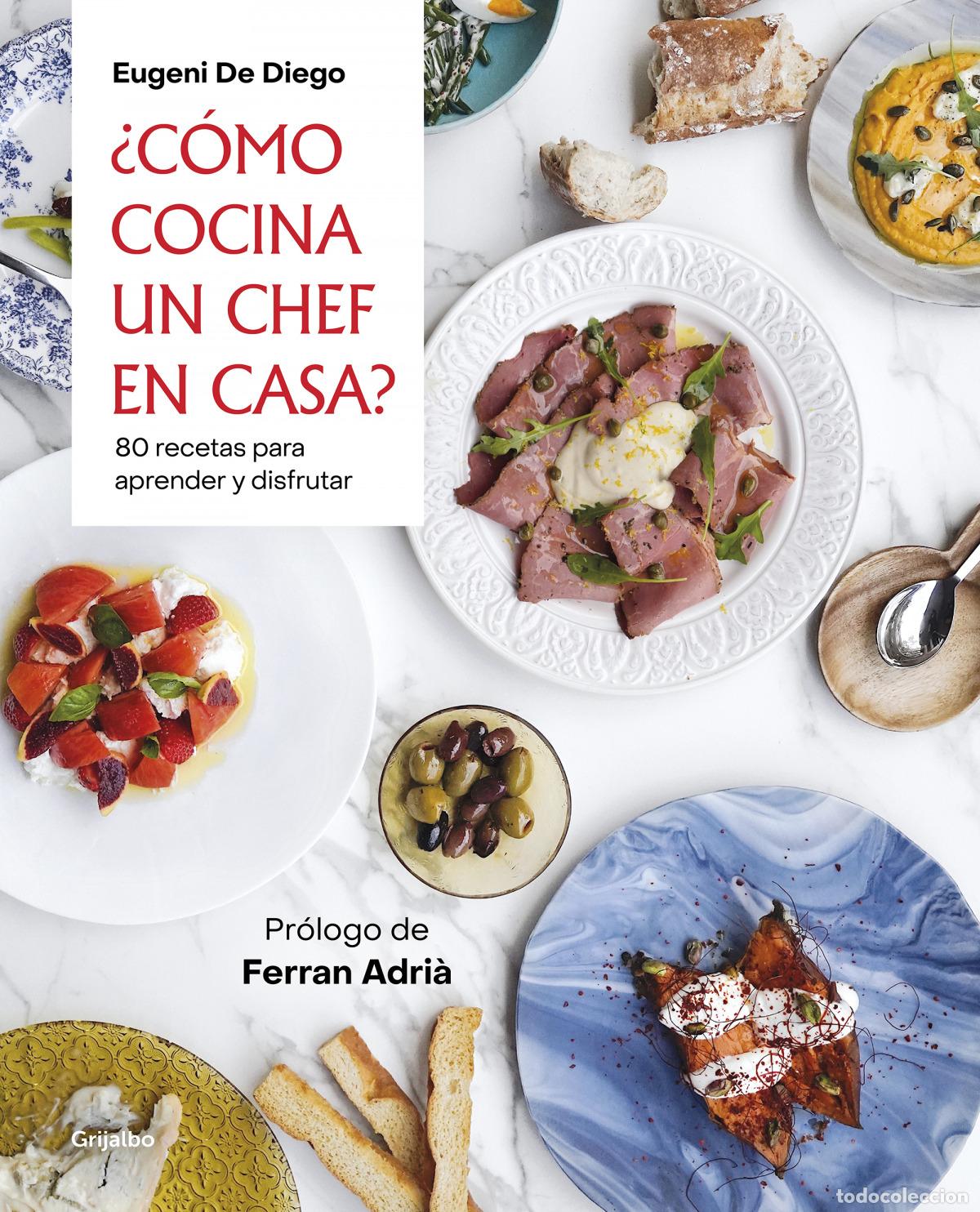 Libros: &iquest;C&Oacute;MO COCINA UN CHEF EN CASA? - DE DIEGO, EUGENI - Foto 1