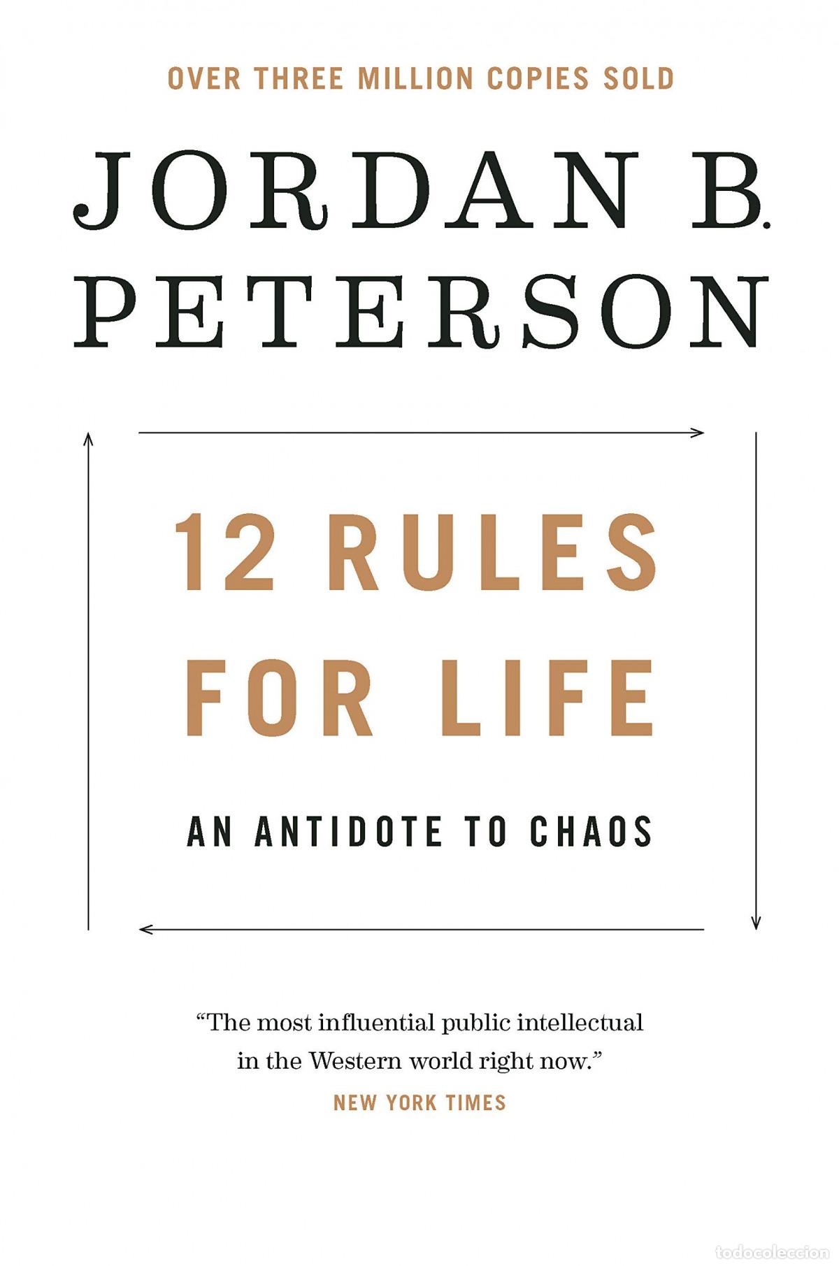 Libros: 12 RULES FOR LIFE - JORDAN PETERSON - Foto 1