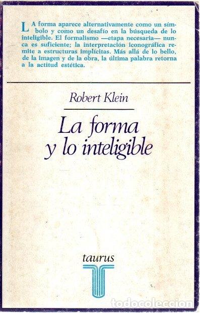 Libros: La forma y lo inteligible - Klein, Robert - Foto 1