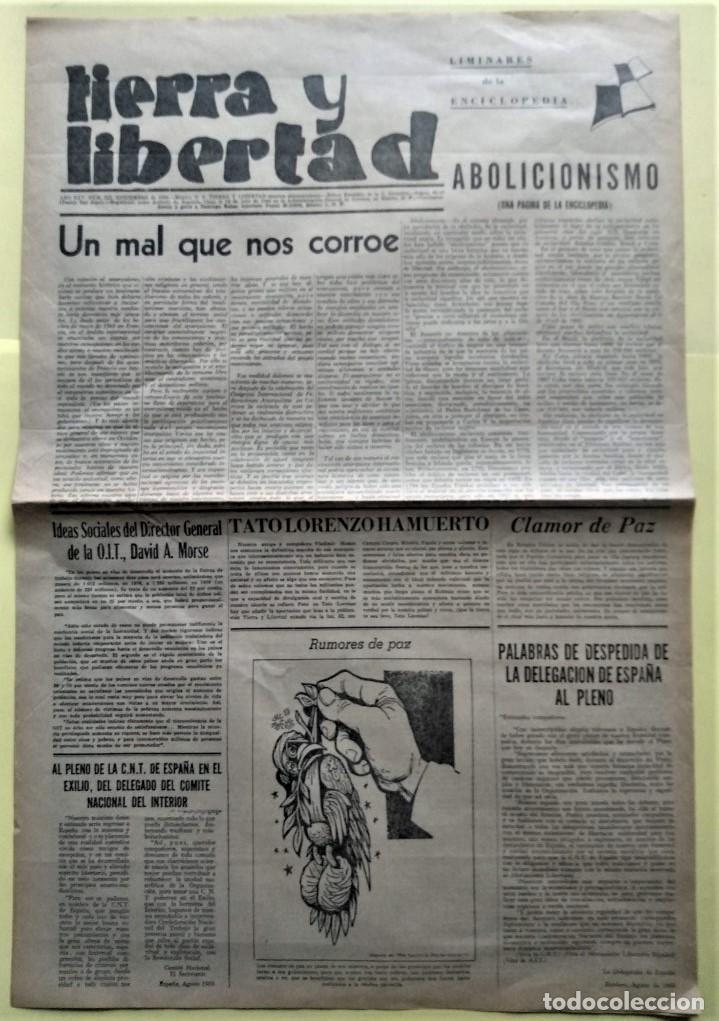 Libri di seconda mano: Tierra y Libertad. A&ntilde;o XXV, N&uacute;m. 322. -