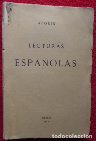 Libros: Lecturas espa&ntilde;olas - Azor&iacute;n - Foto 1