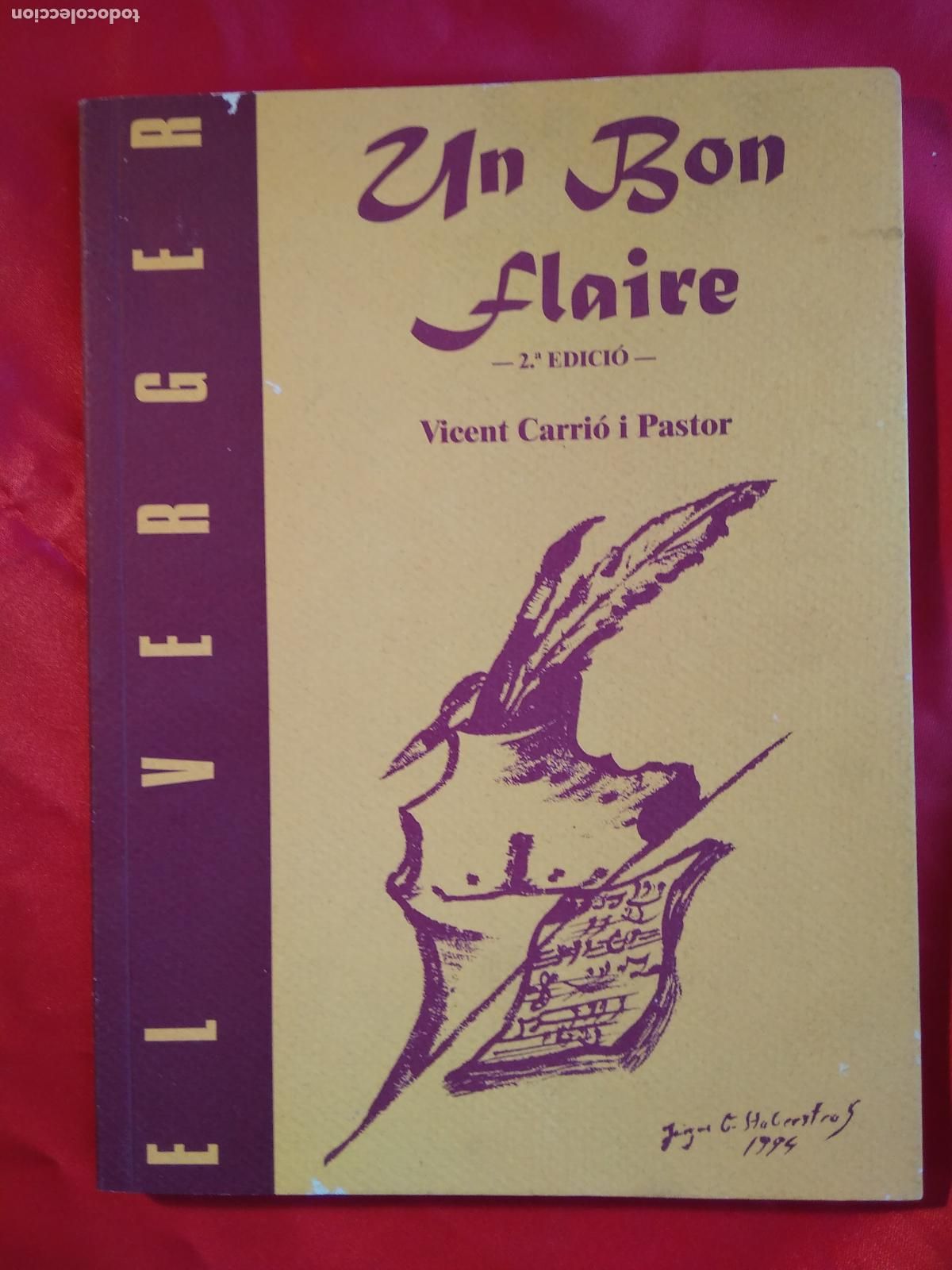Libros: Un Bon flaire Vicent Carri&oacute; i Pastor L17332-938