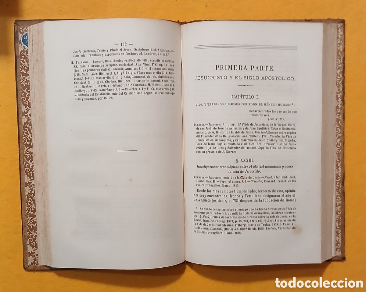 Libros: Historia Universal de la iglesia, Alzog 1886 - Foto 2
