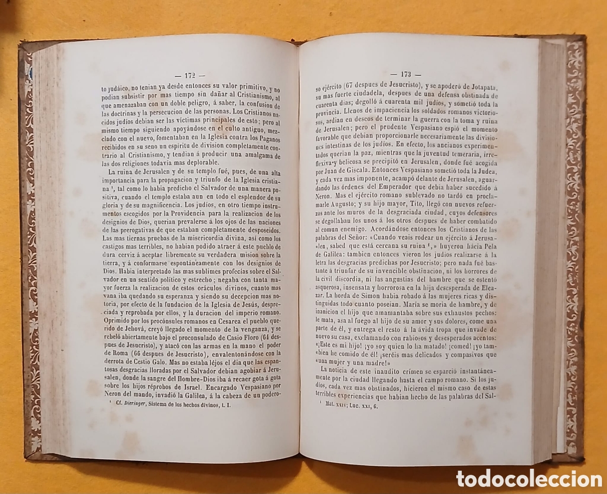 Libros: Historia Universal de la iglesia, Alzog 1886 - Foto 3