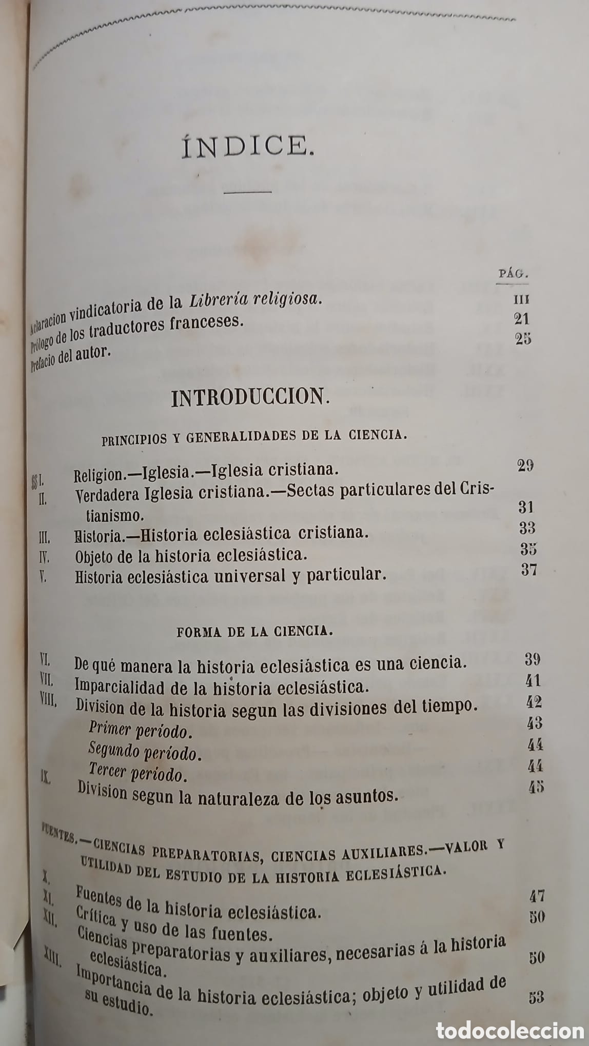 Libros: Historia Universal de la iglesia, Alzog 1886 - Foto 5