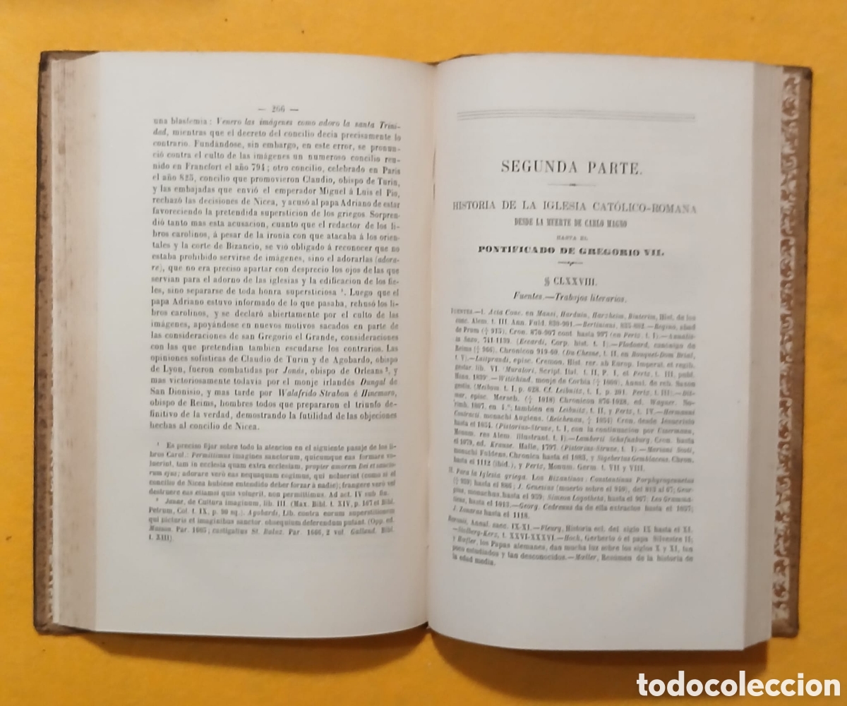 Libros: Historia Universal de la iglesia, Alzog 1886 - Foto 7