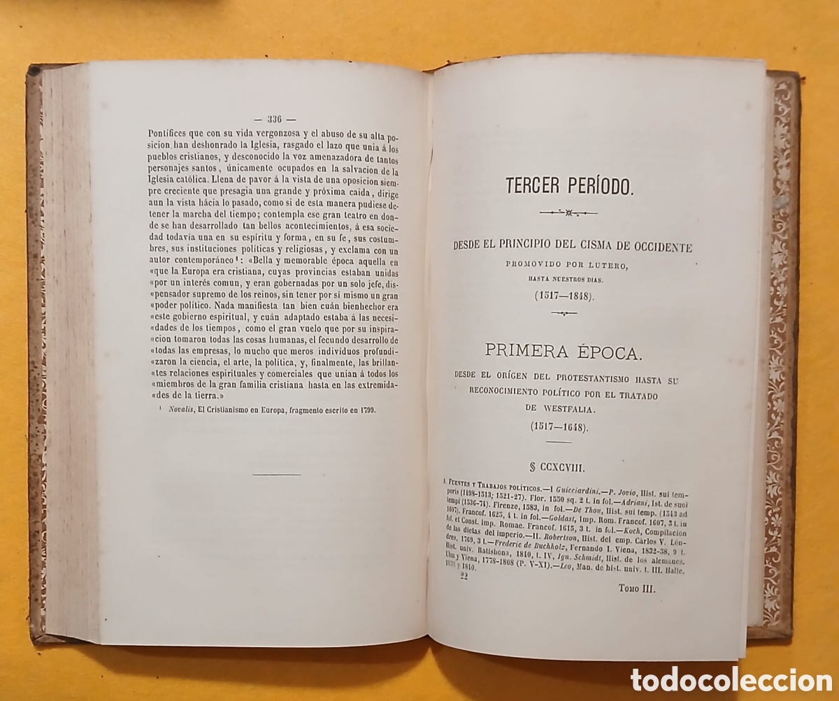 Libros: Historia Universal de la iglesia, Alzog 1886 - Foto 12