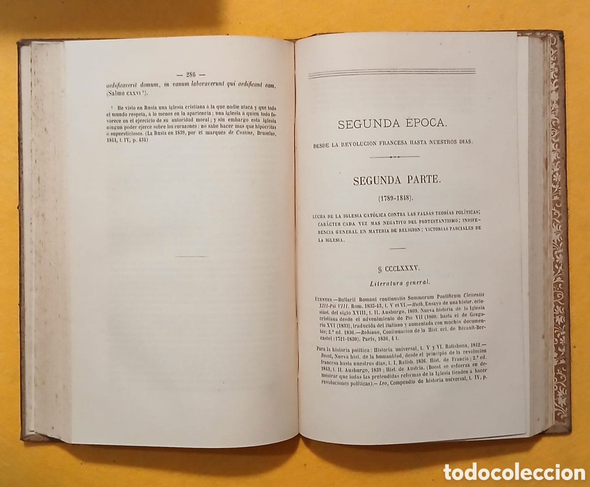 Libros: Historia Universal de la iglesia, Alzog 1886 - Foto 20