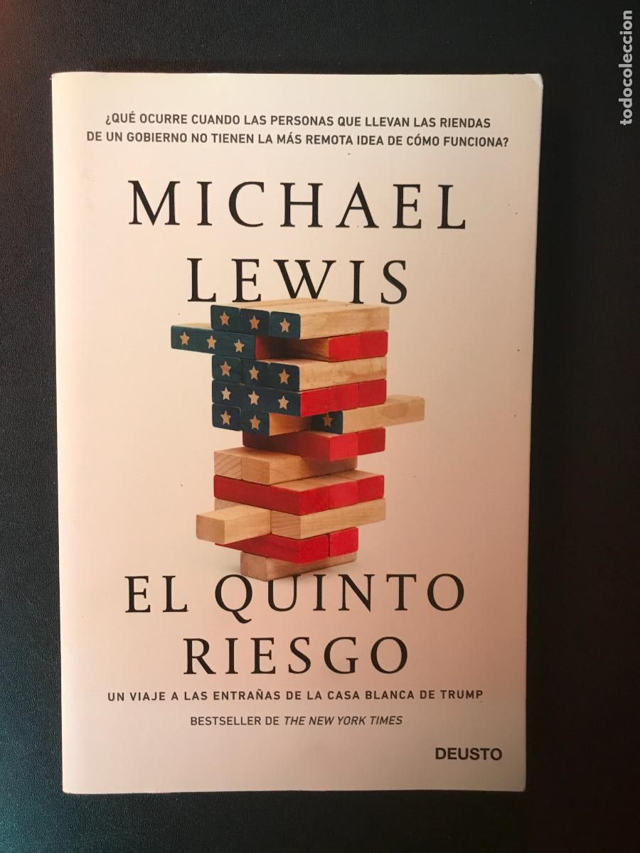 Libros: Michael M. Lewis - El quinto riesgo - Foto 1