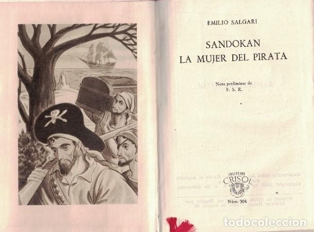 Libros: SANDOKAN * LA MUJER DEL PIRATA. - Salgari. Emilio, - Foto 1