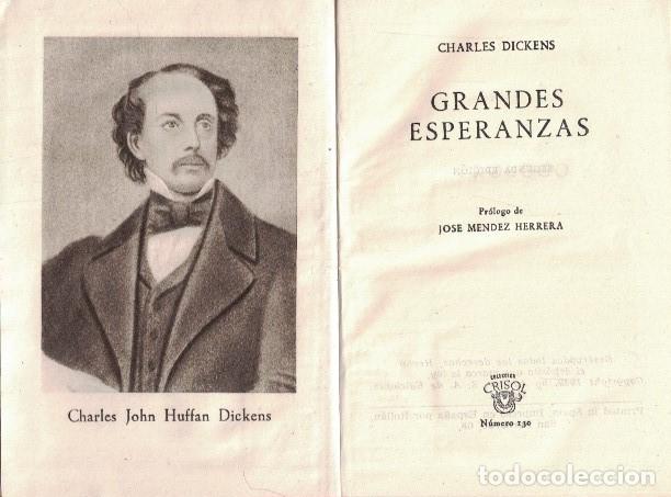 Libros: GRANDES ESPERANZAS. - Dickens. Charles, - Foto 1