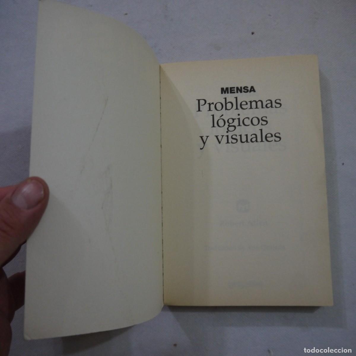 Libros: MENSA 3 LIBROS: INCREMENTE SU COEFICIENTE INTECTURAL/PROBLEMAS LOGICOS Y VISUALES/AGILIDAD MENTAL - Foto 11