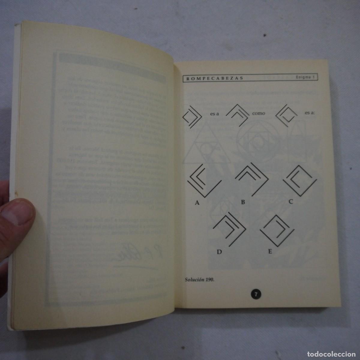 Libros: MENSA 3 LIBROS: INCREMENTE SU COEFICIENTE INTECTURAL/PROBLEMAS LOGICOS Y VISUALES/AGILIDAD MENTAL - Foto 14