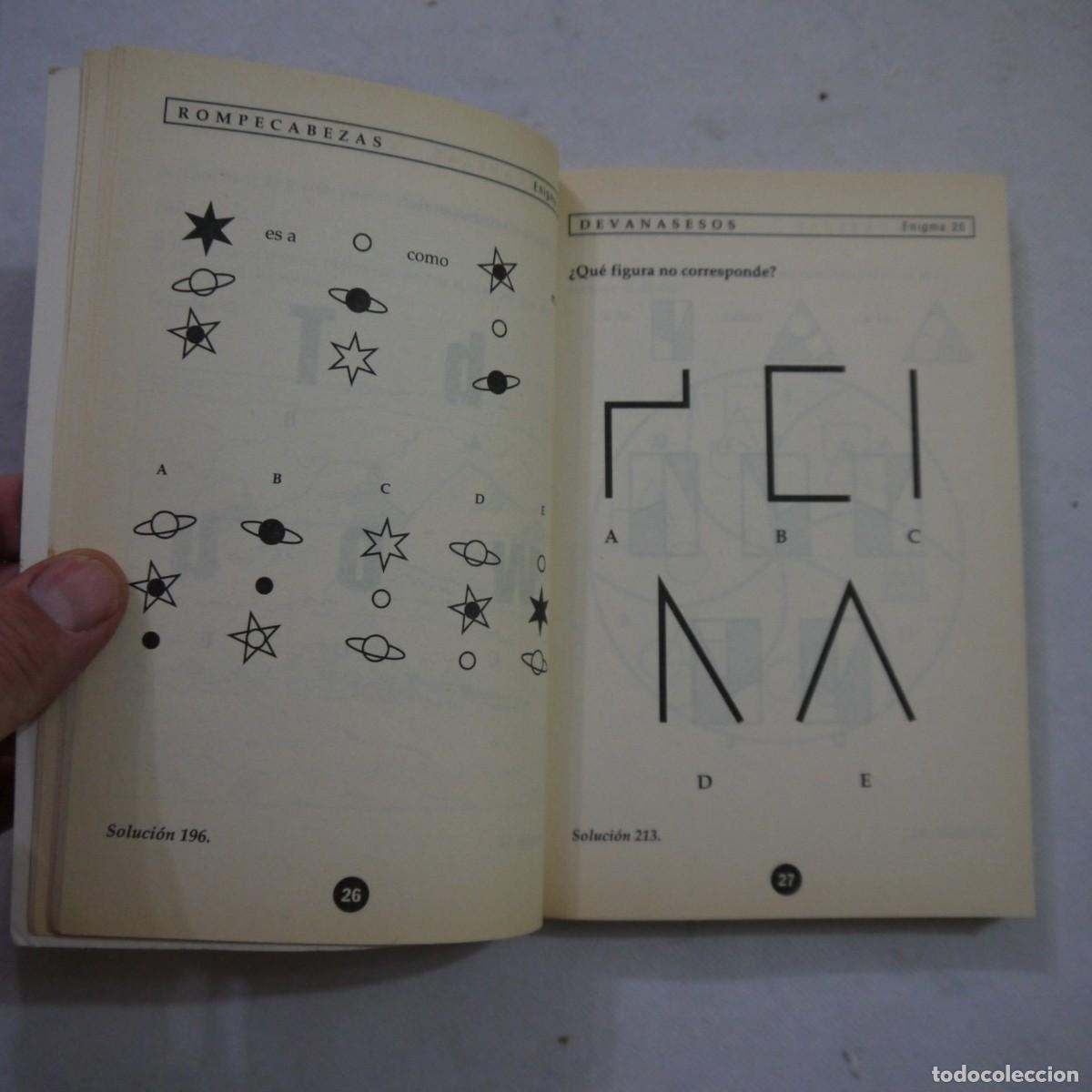 Libros: MENSA 3 LIBROS: INCREMENTE SU COEFICIENTE INTECTURAL/PROBLEMAS LOGICOS Y VISUALES/AGILIDAD MENTAL - Foto 15