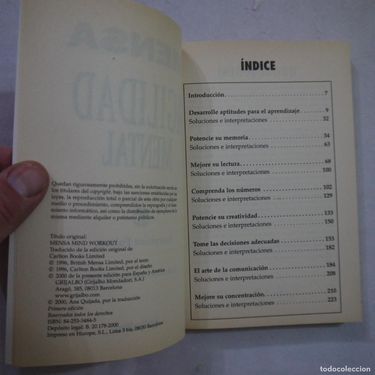 Libros: MENSA 3 LIBROS: INCREMENTE SU COEFICIENTE INTECTURAL/PROBLEMAS LOGICOS Y VISUALES/AGILIDAD MENTAL - Foto 23