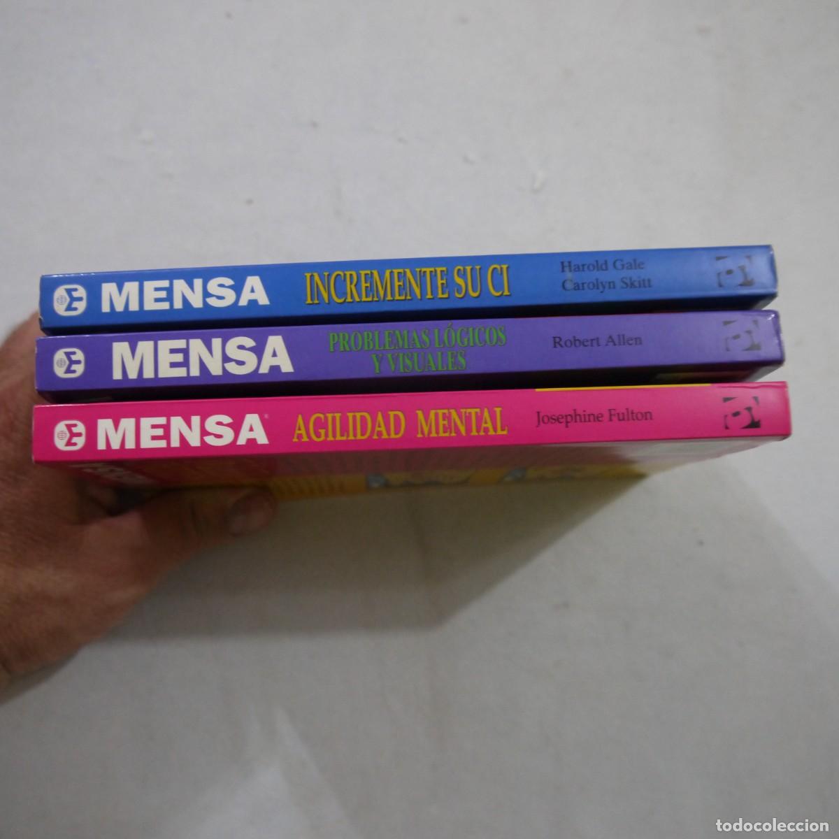 Libros: MENSA 3 LIBROS: INCREMENTE SU COEFICIENTE INTECTURAL/PROBLEMAS LOGICOS Y VISUALES/AGILIDAD MENTAL - Foto 30