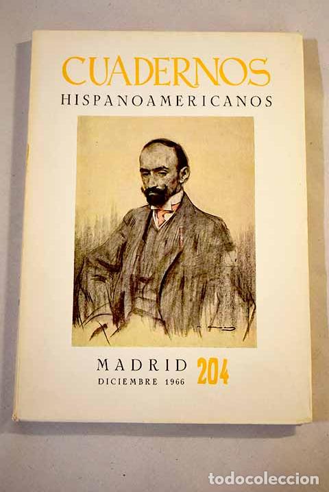 Libros: Cuadernos Hispanoamericanos, Diciembre 1966, n&ordm; 204: - Foto 1