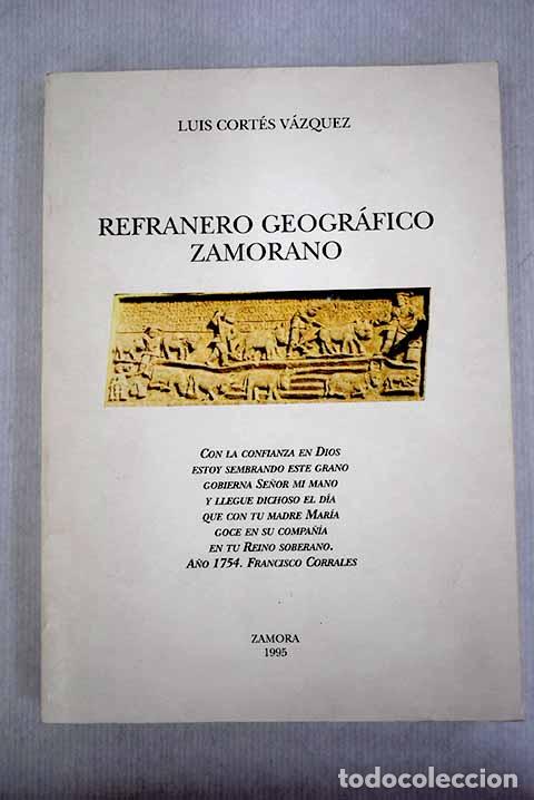 Libros: Refranero geogr&aacute;fico zamorano - Foto 1