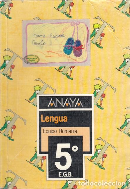 Libros: LENGUA 5&ordm; EGB - ANAYA (EDITA) - Foto 1