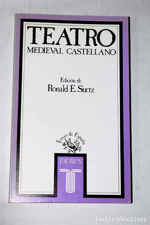Libros: Teatro medieval castellano - Foto 1