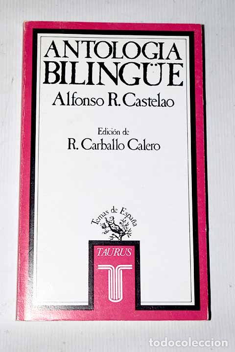 Libros: Antolog&iacute;a literaria bilingue.- Castelao - Foto 1