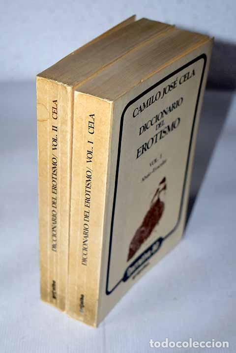 Libros: Diccionario del erotismo.- Cela, Camilo Jos&eacute; - Foto 1