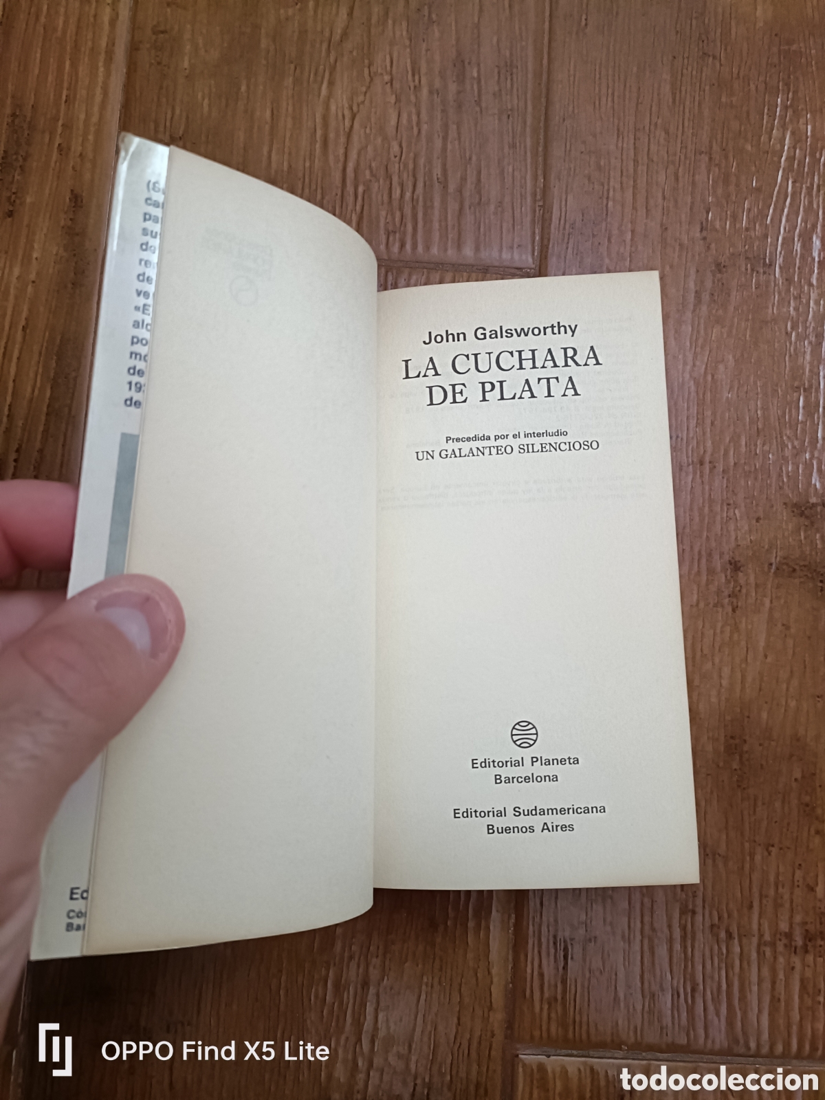 Libros: Libro La Cuchara de Plata -John Galsworthy- Ed. Planeta - Foto 4