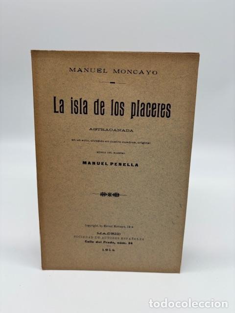 Libros: MONCAYO, Manuel. - La isla de los placeres. - Foto 1