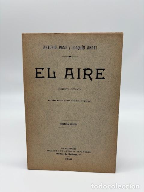 Libros: PASO, Antonio. ABATI, Joaqu&iacute;n. - El aire. - Foto 1