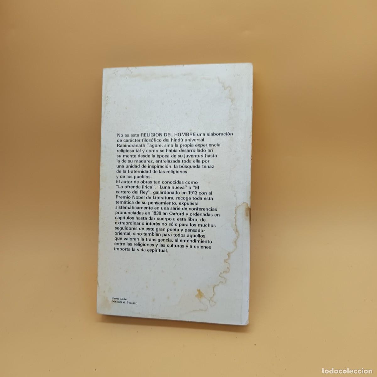 Libros: LA RELIGION DEL HOMBRE RABINDRANATH TAGORE - Foto 4