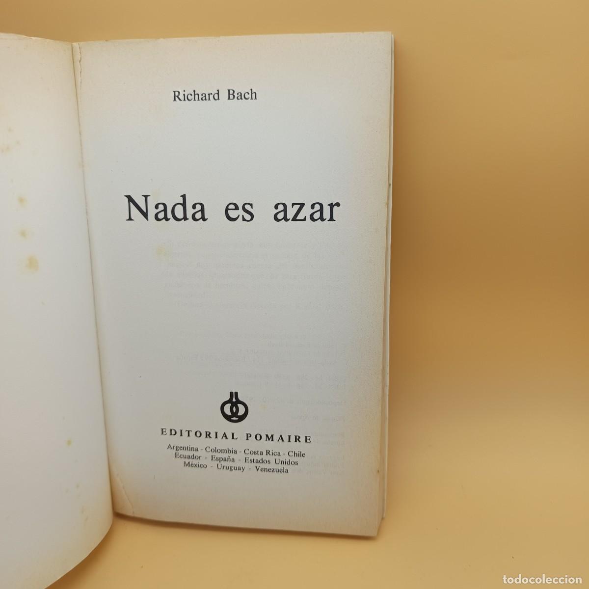Libros: NADA ES AZAR, RICHARD BACH - Foto 2