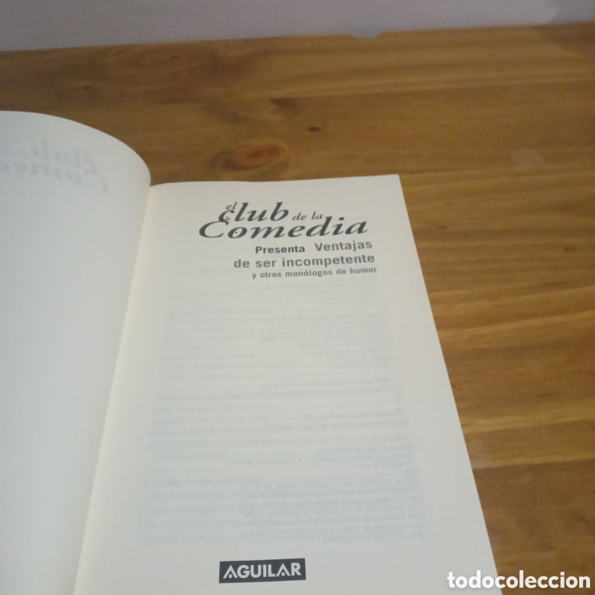 Libros: El club de la comedia. - Foto 3