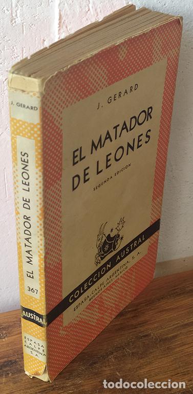 Libros: EL MATADOR DE LEONES - JULIO G&Eacute;RARD - Foto 1