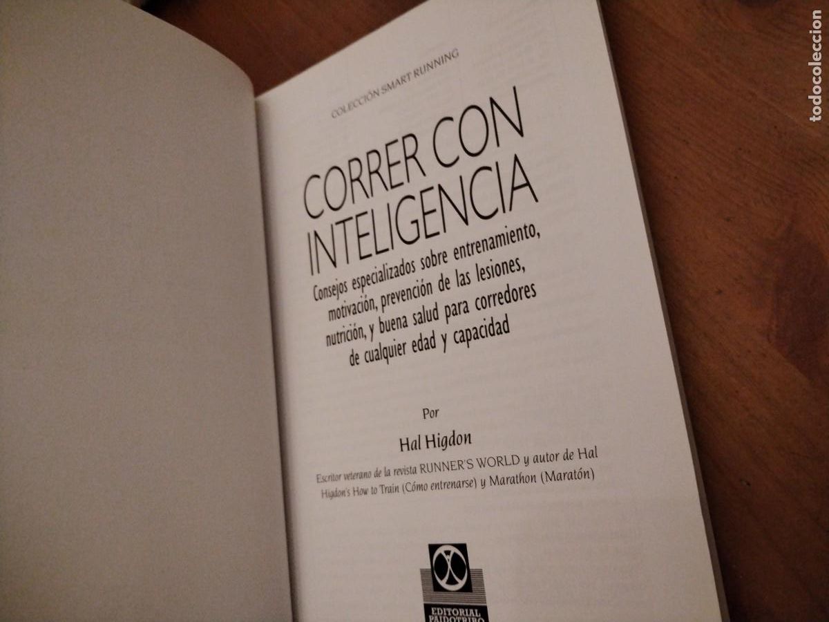 Libros: Correr con inteligencia -por Hal Higdon - Foto 4