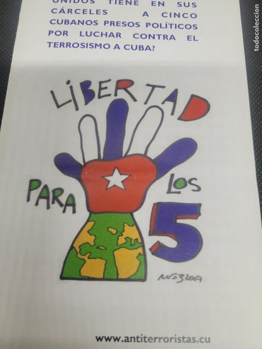 Libros: LIBERTAD PARA LOS 5 DEFENSEM CUBA - Foto 2