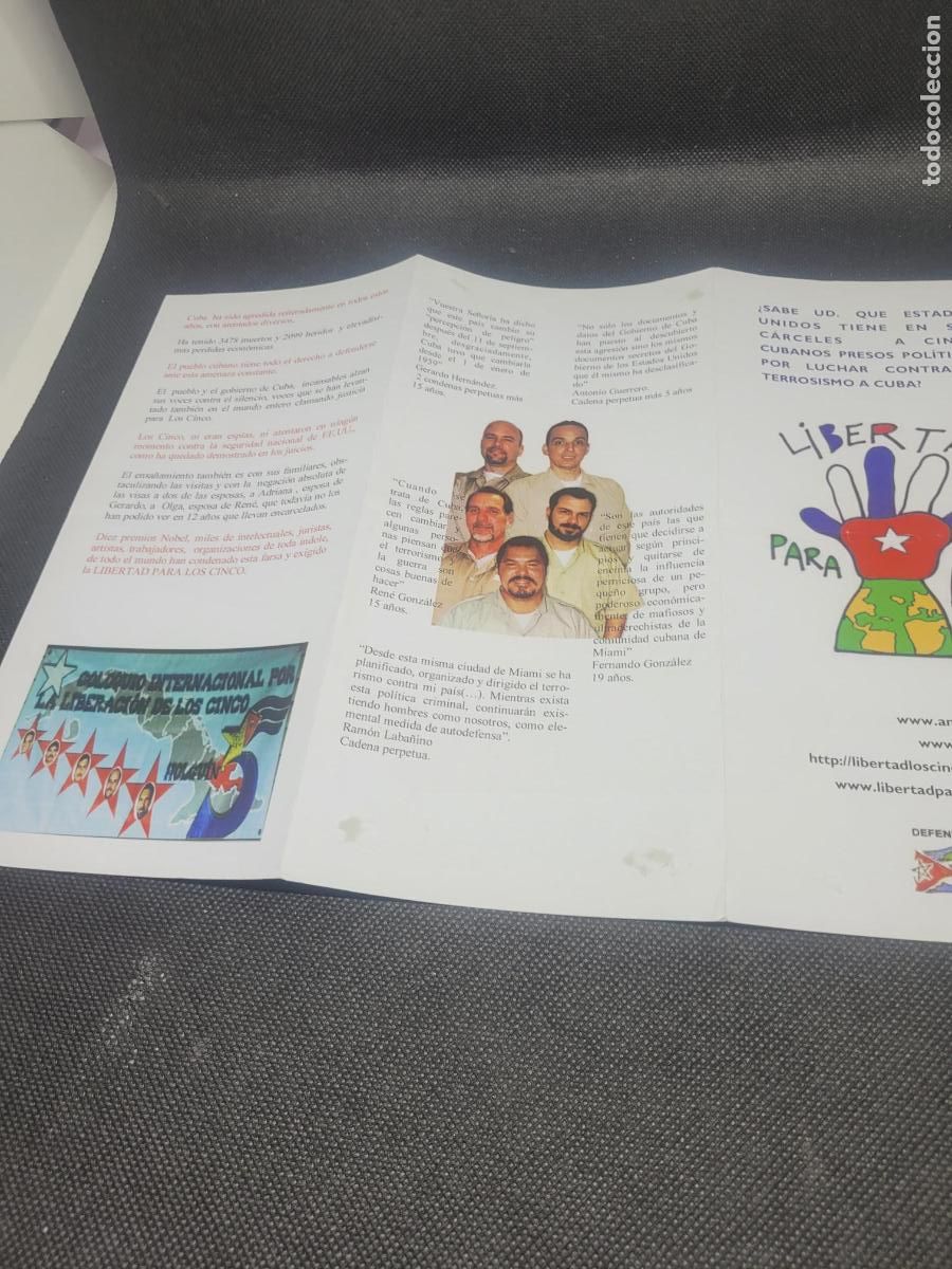 Libros: LIBERTAD PARA LOS 5 DEFENSEM CUBA - Foto 3