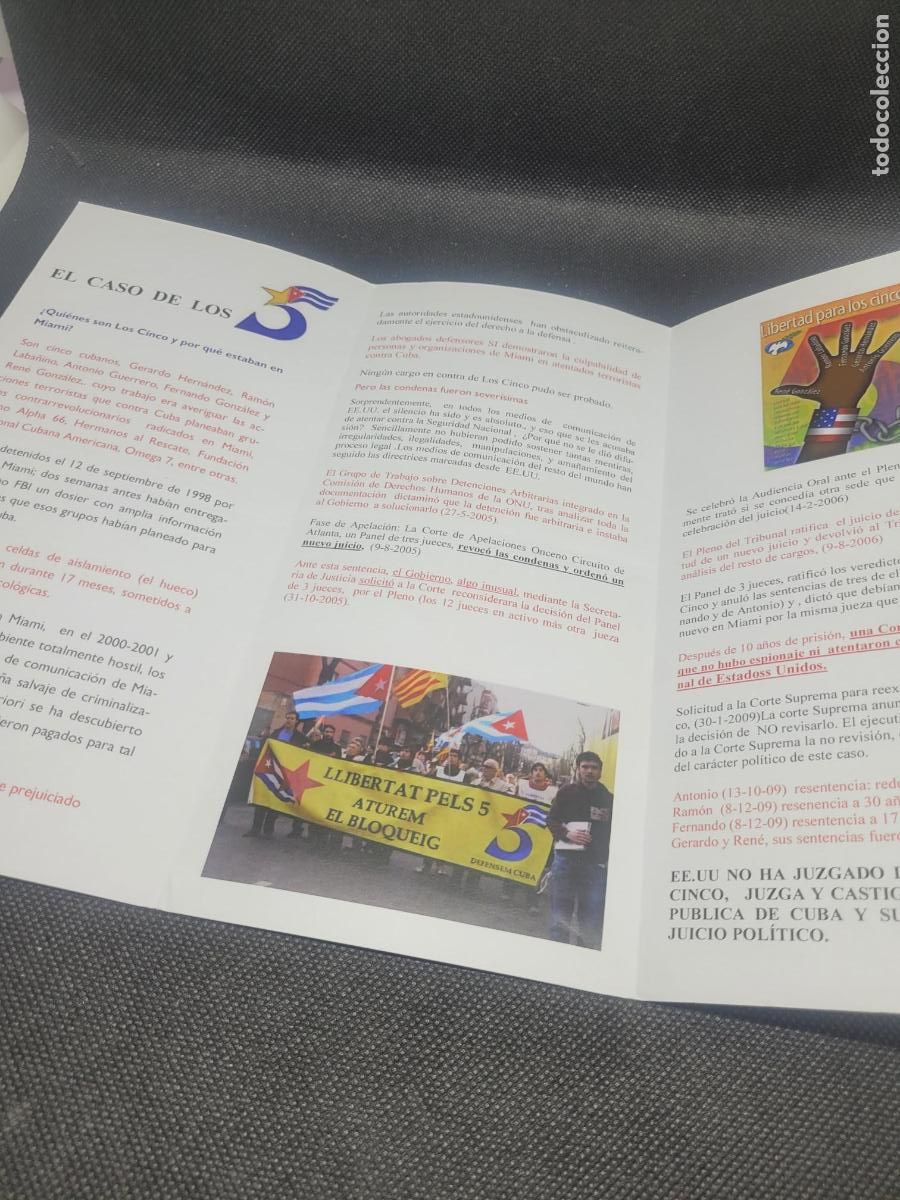 Libros: LIBERTAD PARA LOS 5 DEFENSEM CUBA - Foto 4