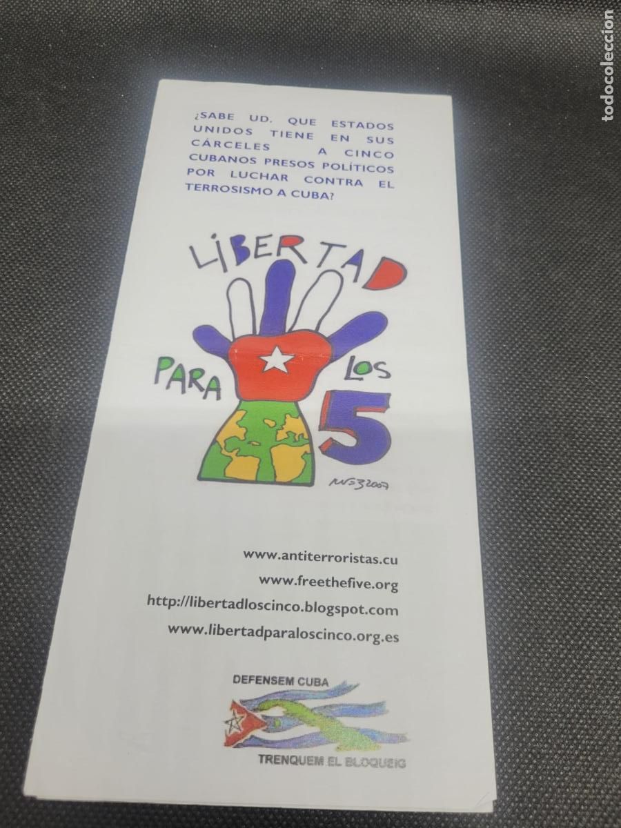 Libros: LIBERTAD PARA LOS 5 DEFENSEM CUBA - Foto 1