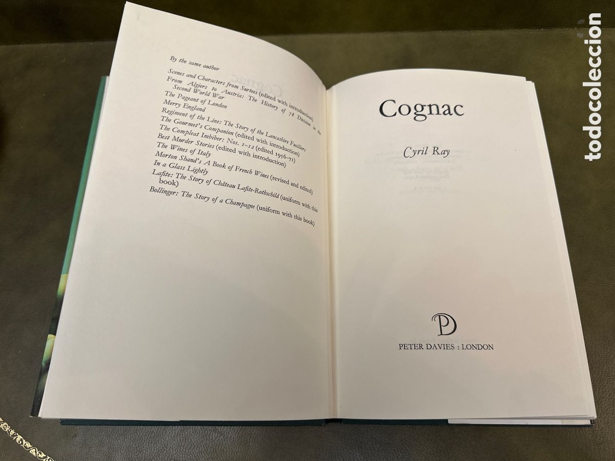 Libros: COGNAC - CYRIL RAY 1973 - Foto 3